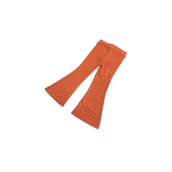 Kate Quinn | Copper Ribbed Bamboo Flare Pants | 4T - Picture 2 of 4